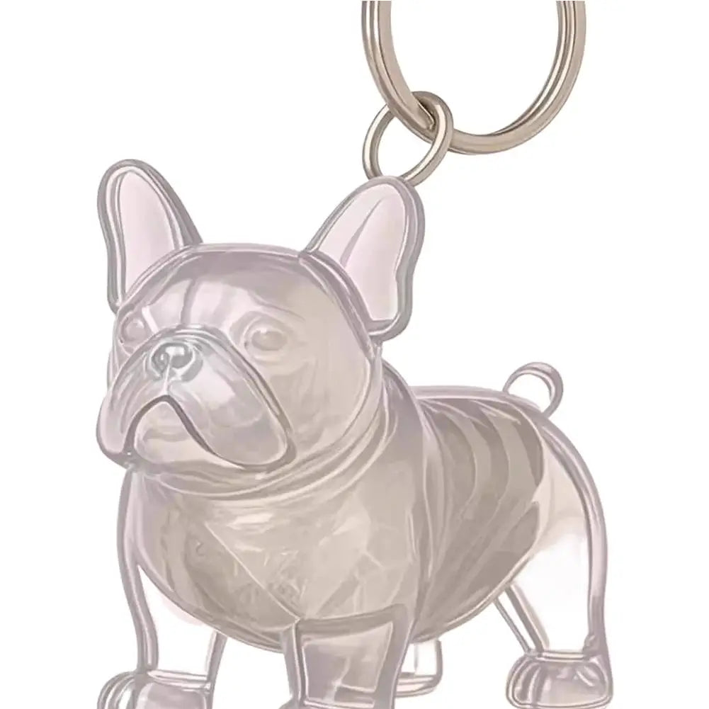 Pet Hair Keepsake Keychain – Memorial Pendant for Dog & Cat Fur