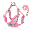 Dog Harness Leash Set with Reflective Strap for Small and Medium Dogs