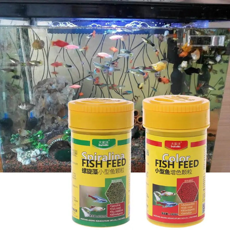 Spirulina Color-Enhancing Tropical Fish Food