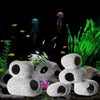 Purple Sand Aquarium Cave Hideaway with Natural Rock Finish