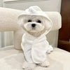 Absorbent Quick-Dry Pet Bathrobe for Dogs and Cats