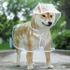 Impermeable con capucha para perros