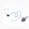 Interactive Door-Hanging Cat Toy with Mouse Teaser