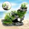 Aquarium Rockery Mountain Stone Hiding Fish Cave Decor