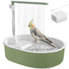 Electric Circulating Bird Bath with Adjustable Water Flow