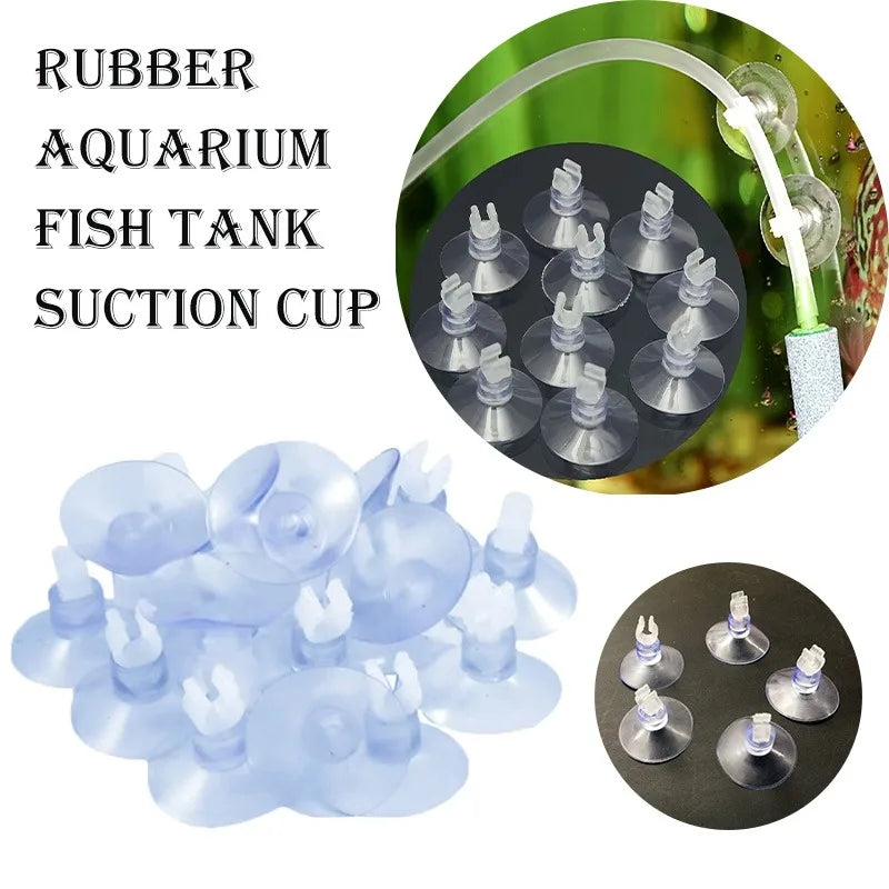Supports à ventouse pour tuyaux d'aquarium