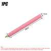 Colored Quartz Sand Bird Perch with Natural Wood Base