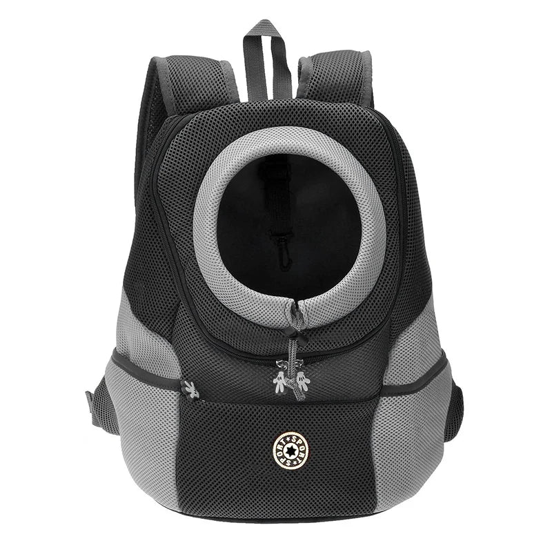 Double Shoulder Dog Carrier Bag - Portable Outdoor Pet Bag