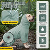 Waterproof Dog Raincoat with Reflective Stripe and Hood