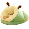 Cozy Plush Pet Bed Cave for Small Dogs and Cats