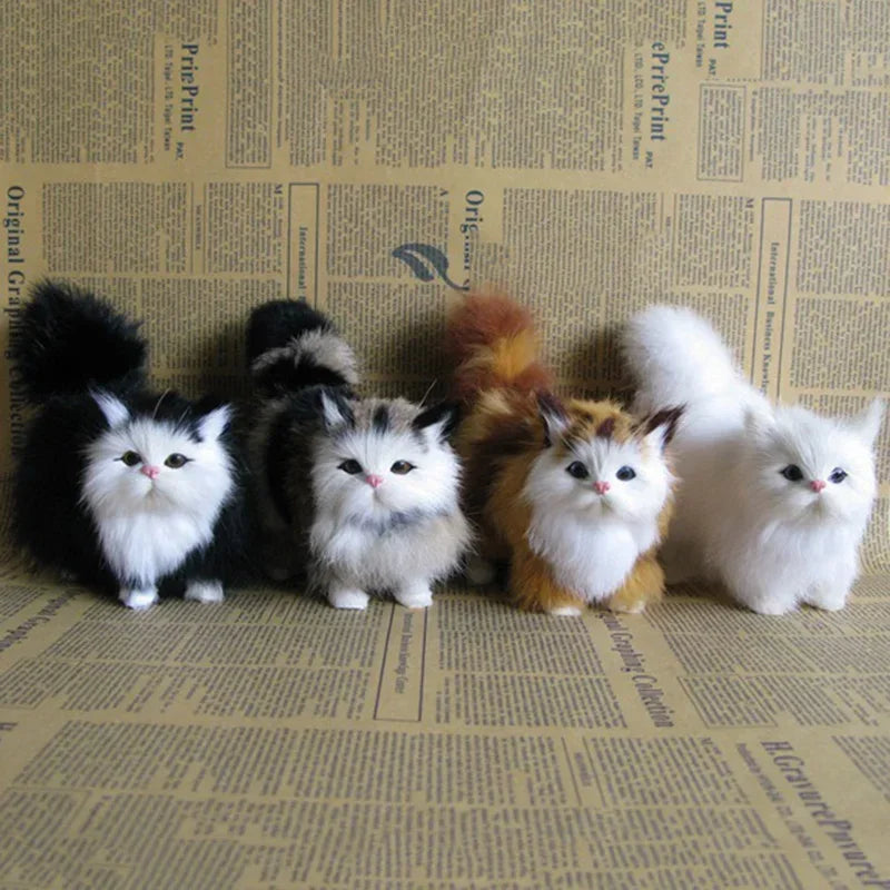 Peluche Chat Réaliste