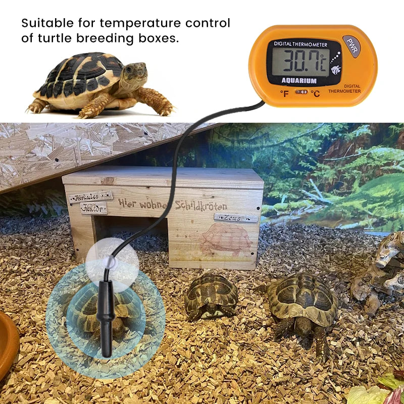 Termómetro Digital LCD para Acuarios