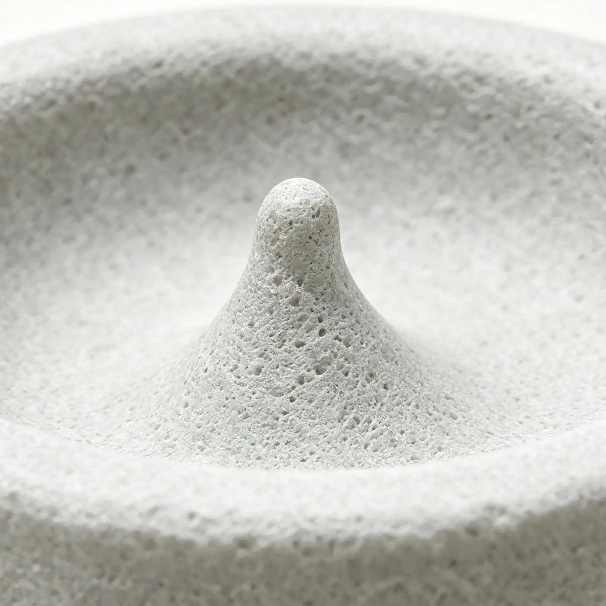 Natural Pumice Bird Feeding Bowl with Anti-Spill Design