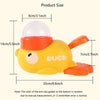 Yellow Duck-Shaped Interactive Treat Dispenser for Cats and Dogs
