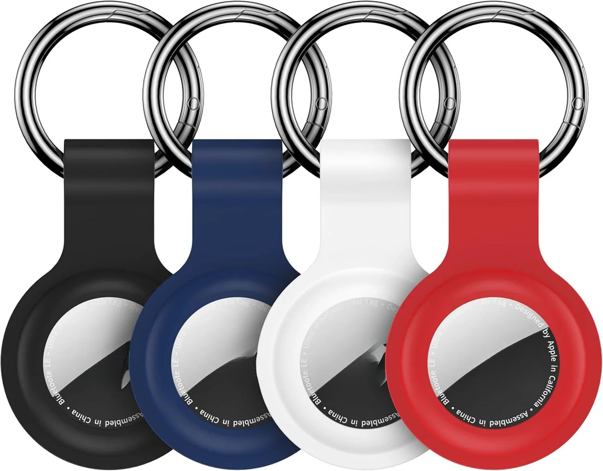 Silicone AirTag Case with Keychain