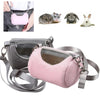 Mesh-Panel Hamster Crossbody Carrier
