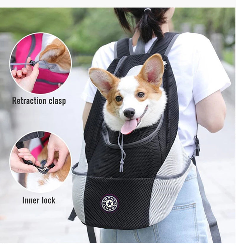 Sac à dos transporteur pour petits chiens