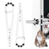 No-Drill Adjustable Cat Door Latch with Stabilizer