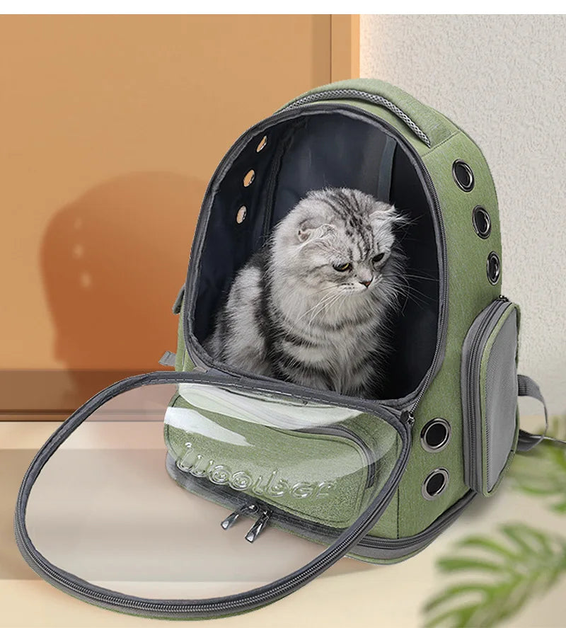 Mochila de Viaje Ventilada para Mascotas