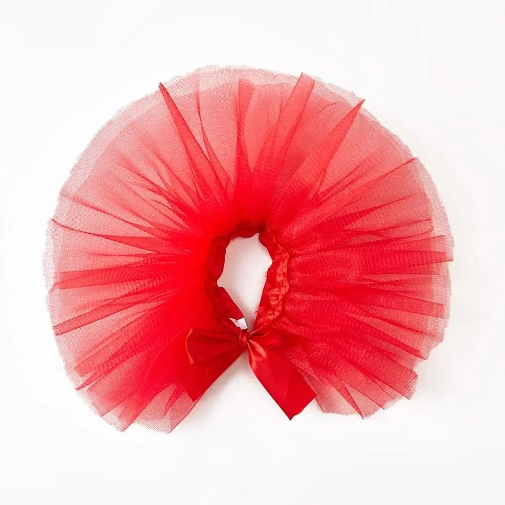 Tulle Tutu Dog Skirt for Small Breeds