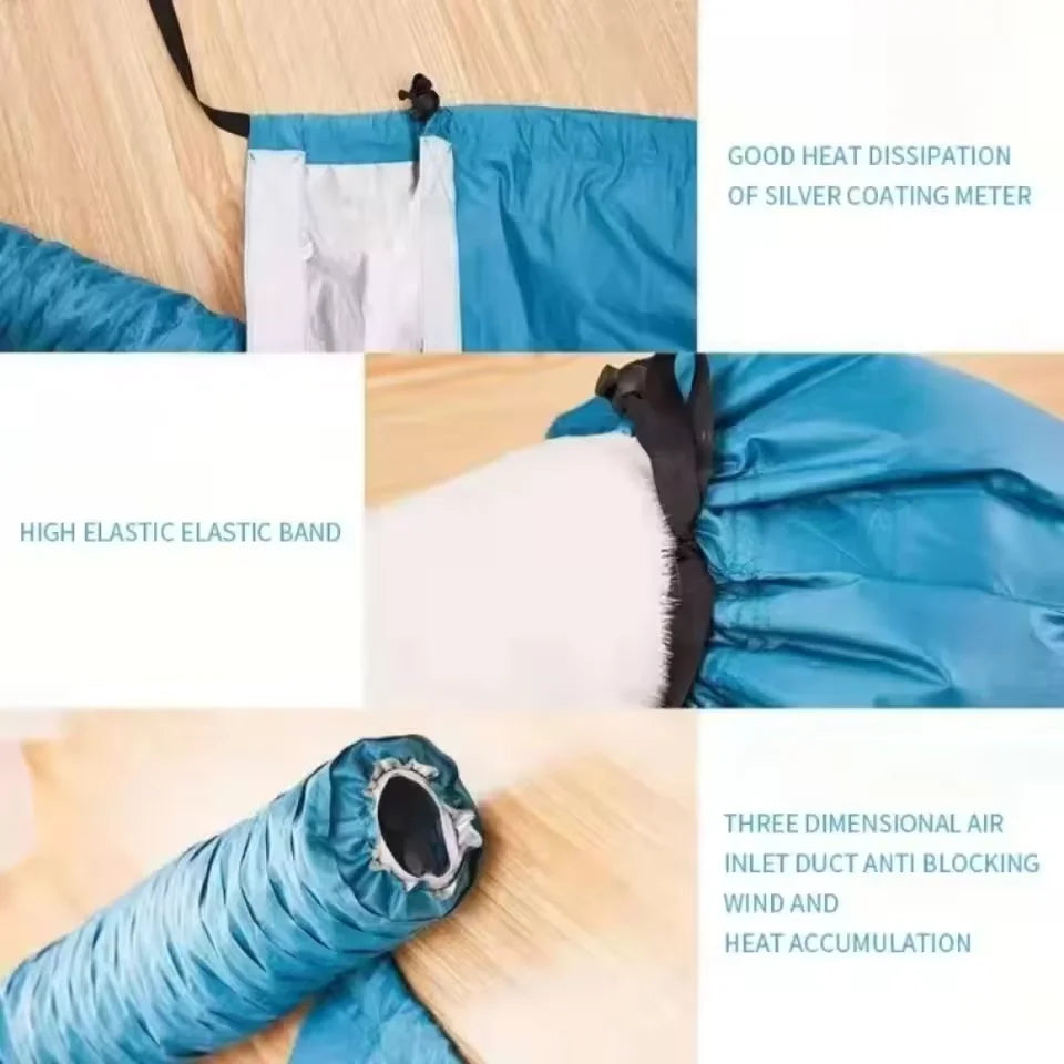 Pet Drying Bag for Dogs and Cats with Rapid Airflow