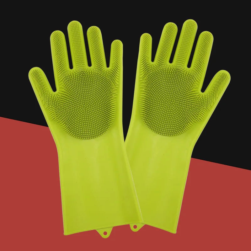 Silicone Pet Grooming Gloves for Dogs and Cats