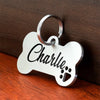 Personalized Stainless Steel Pet ID Tag with Custom Engraving