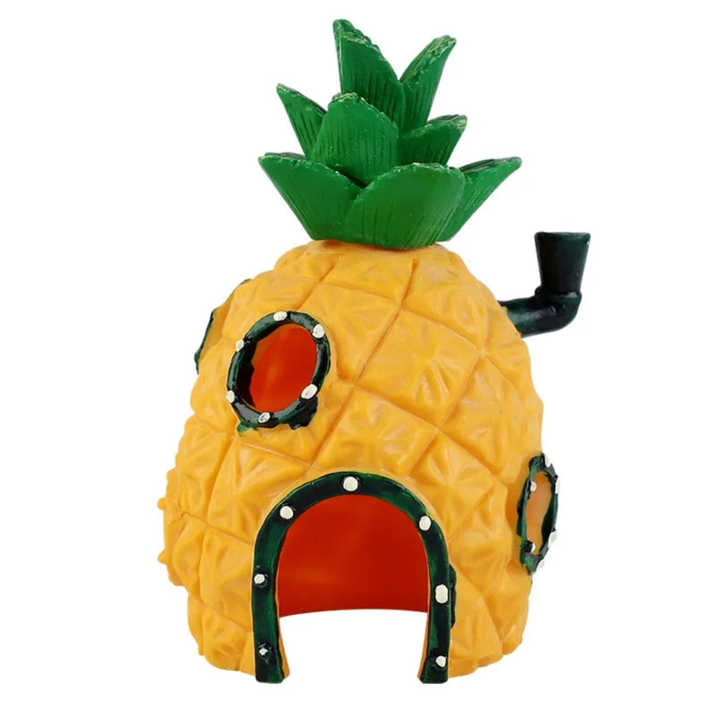 Aquarium-Deko aus Harz: Ananas-Haus & Oktopus-Heim