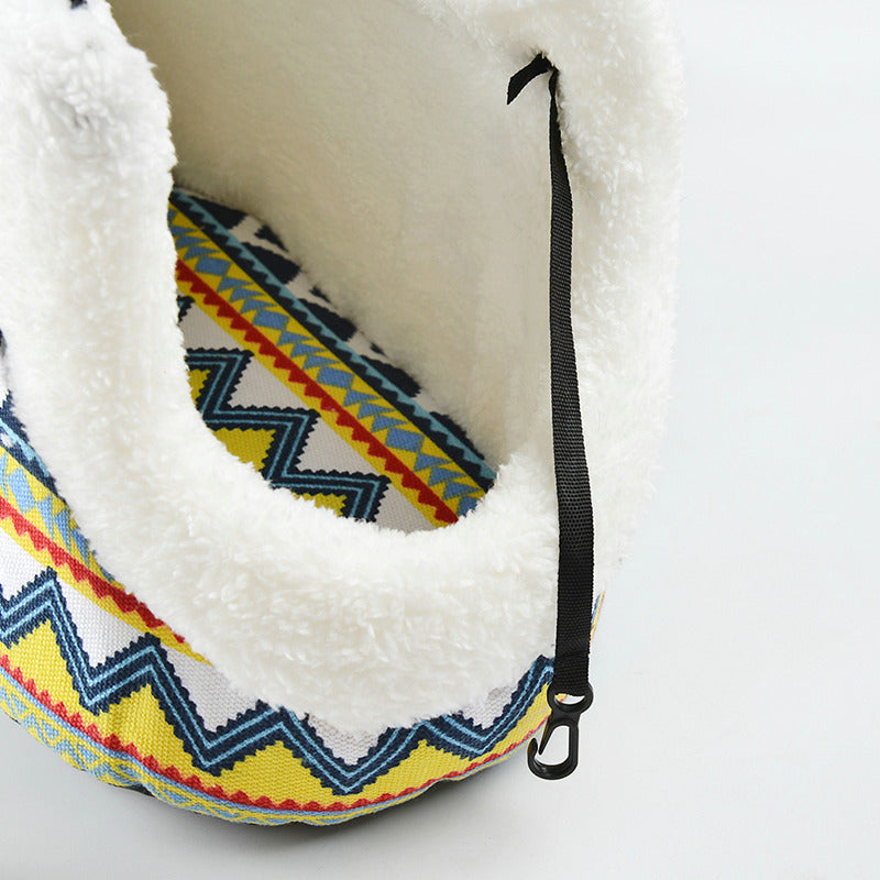 Sac à dos transporteur convertible pour animaux