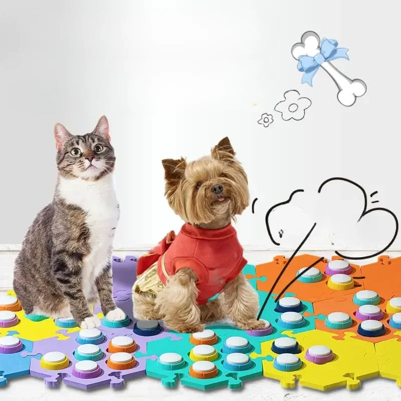 Recordable Pet Communication Buttons for Dogs & Cats