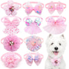 Lace Bow Tie Collar Accessory for Small Dogs and Cats