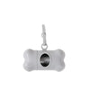 Bone-Shaped Pet Waste Bag Dispenser with Clip