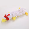 Plush Squeaky Donkey Dog Toy for Teething and Interactive Play