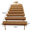 Wall-Mounted Cat Climbing Shelves with Hammock and Scratching Post