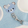 Adjustable Linen Rabbit Harness and Leash Set with Padded Comfort