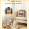 Atmungsaktiver Haustier-Tragetaschen-Rucksack für kleine Katzen und Hunde