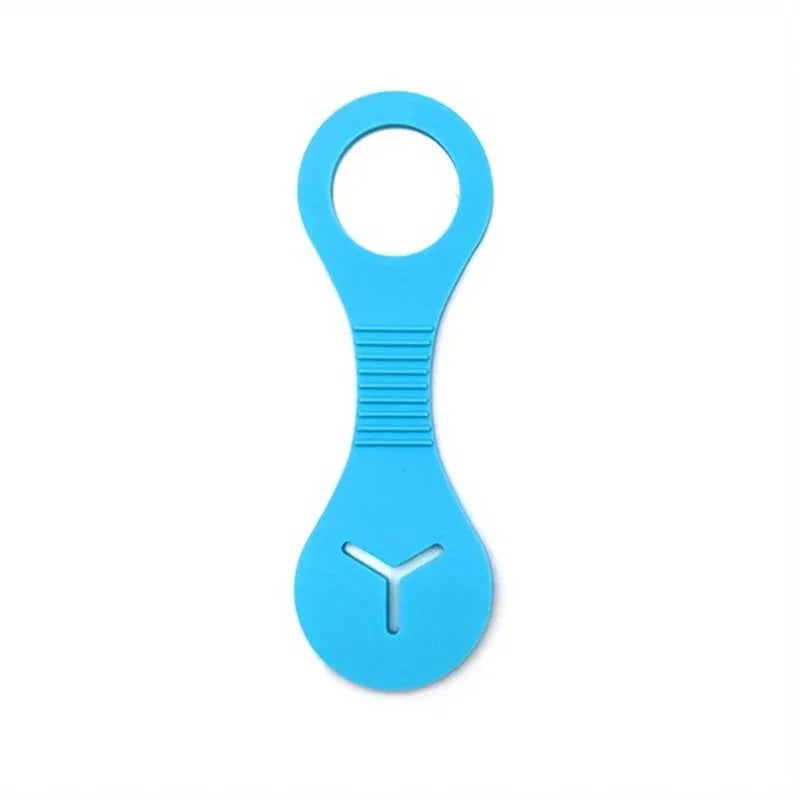 Hands-Free Silicone Dog Poop Bag Holder with Clip