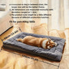 Grande Coussin pour Chien en Peluche avec Confort Polyester Épaissi