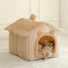 Maison-lit pliable pour chats et petits chiens
