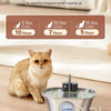 3.2L Stainless Steel Cat Water Fountain with Smart Sensor