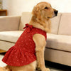 Summer Dog Dress - Lightweight Printed Apparel for Large Breeds