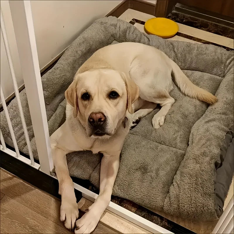 Plush Dog Bed Sofa with Thickened Cushion