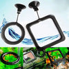 Anneau d'alimentation pour aquarium avec ventouse
