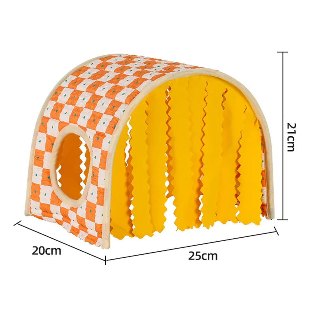 Breathable Foldable Pet Tunnel with Viewing Holes