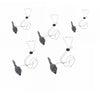 Interactive Door-Hanging Cat Toy with Mouse Teaser