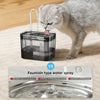 USB-Powered Cat Water Fountain with Adjustable Flow