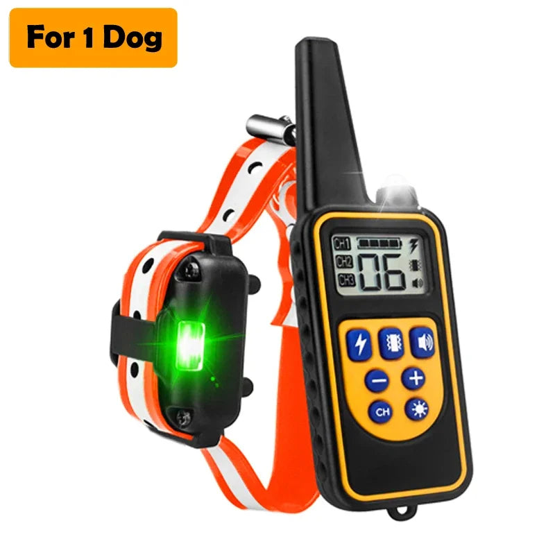 Rechargeable Dog Training Collar with Remote Control