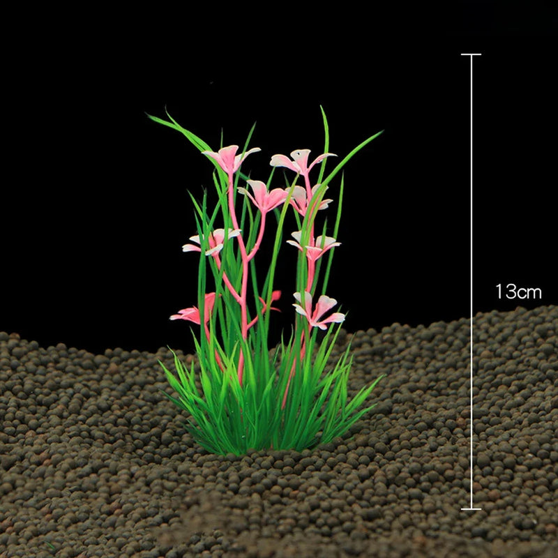 Lifelike Artificial Aquarium Plants and Ornaments