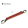 Jouet de traction durable en cuir et tissu pour chiens