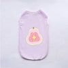 Breathable Fruit Print Pet Vest for Small Dogs and Cats